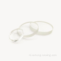 Ronde cirkel helder gehard borosilicaat zichtglas